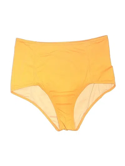 Pre-owned Unbranded Swimsuit Bottoms In Yellow