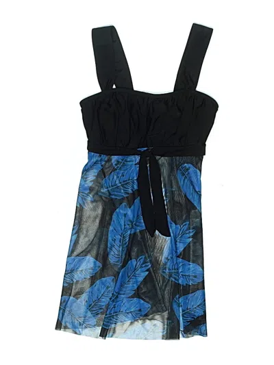 Pre-owned Unbranded Swimsuit Cover Up In Black