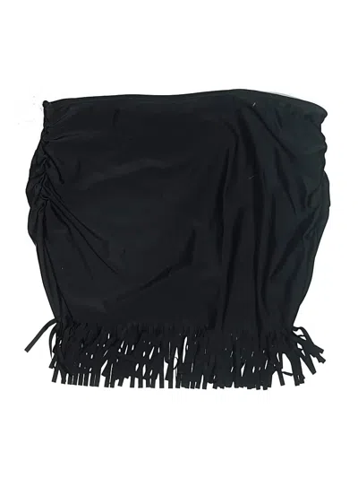 Pre-owned Unbranded Swimsuit Cover Up In Black