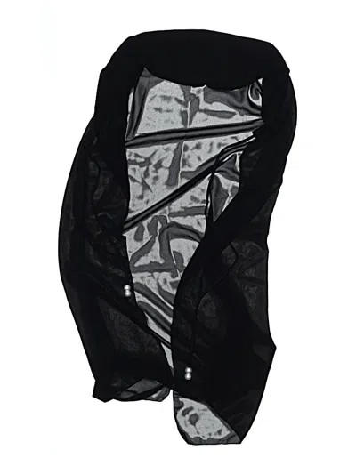 Pre-owned Unbranded Swimsuit Cover Up In Black