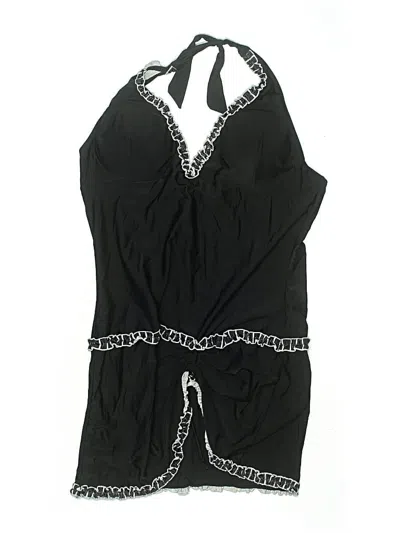 Pre-owned Unbranded Swimsuit Cover Up In Black