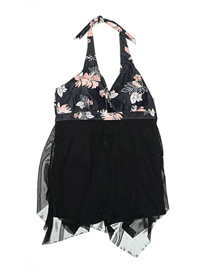 Pre-owned Unbranded Swimsuit Cover Up In Black