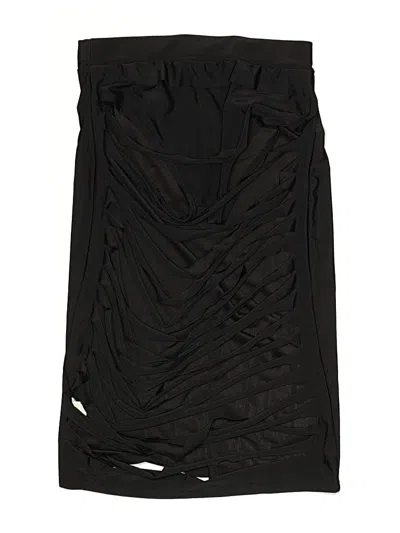 Pre-owned Unbranded Swimsuit Cover Up In Black