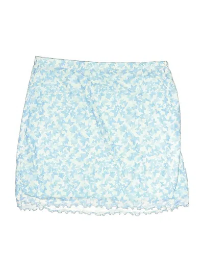 Pre-owned Unbranded Swimsuit Cover Up In Blue