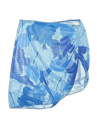 Pre-owned Unbranded Swimsuit Cover Up In Blue