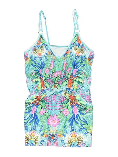 Pre-owned Unbranded Swimsuit Cover Up In Blue