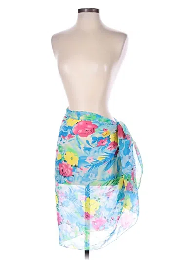 Pre-owned Unbranded Swimsuit Cover Up In Blue