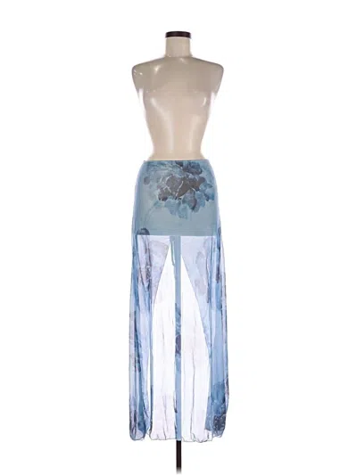 Pre-owned Unbranded Swimsuit Cover Up In Blue