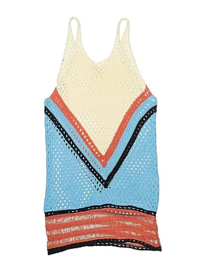 Pre-owned Unbranded Swimsuit Cover Up In Blue