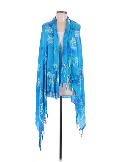 Pre-owned Unbranded Swimsuit Cover Up In Blue