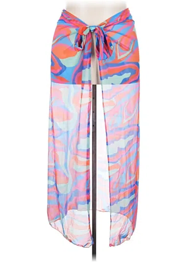Pre-owned Unbranded Swimsuit Cover Up In Blue