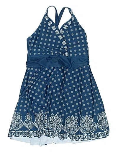 Pre-owned Unbranded Swimsuit Cover Up In Blue