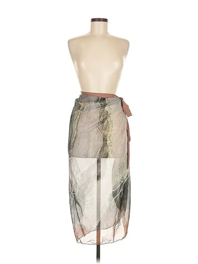 Pre-owned Unbranded Swimsuit Cover Up In Brown