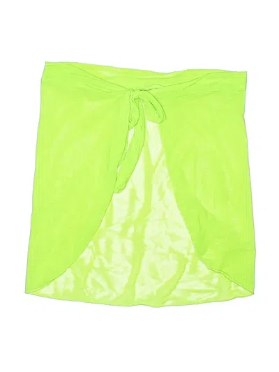 Pre-owned Unbranded Swimsuit Cover Up In Green