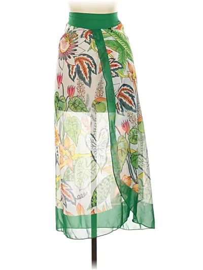 Pre-owned Unbranded Swimsuit Cover Up In Green