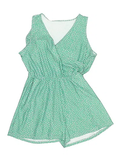 Pre-owned Unbranded Swimsuit Cover Up In Green