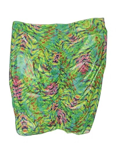 Pre-owned Unbranded Swimsuit Cover Up In Green