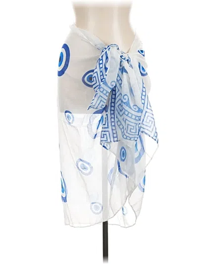 Pre-owned Unbranded Swimsuit Cover Up In Ivory