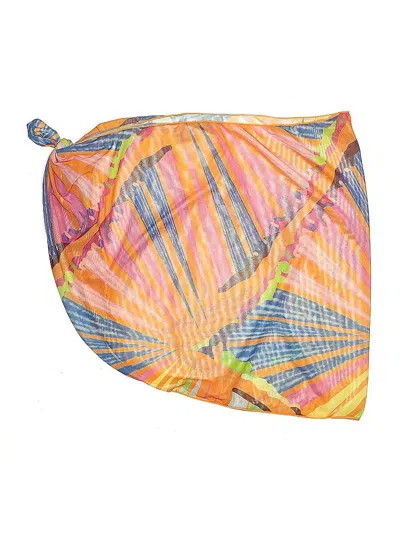 Pre-owned Unbranded Swimsuit Cover Up In Orange