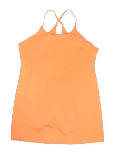 Pre-owned Unbranded Swimsuit Cover Up In Orange