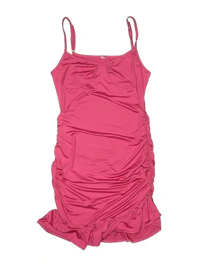Pre-owned Unbranded Swimsuit Cover Up In Pink