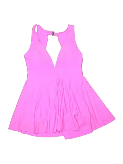 Pre-owned Unbranded Swimsuit Cover Up In Pink