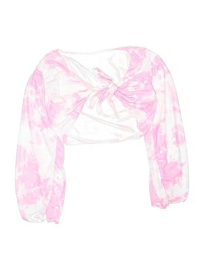 Pre-owned Unbranded Swimsuit Cover Up In Pink