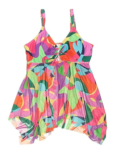 Pre-owned Unbranded Swimsuit Cover Up In Pink