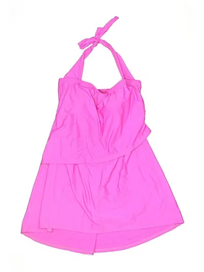 Pre-owned Unbranded Swimsuit Cover Up In Pink