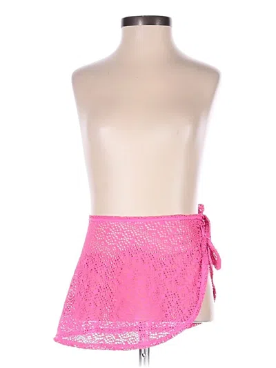 Pre-owned Unbranded Swimsuit Cover Up In Pink