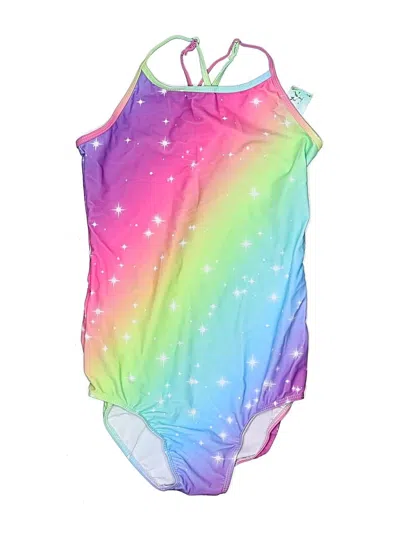 Pre-owned Unbranded Kids' Swimsuit Cover Up In Purple