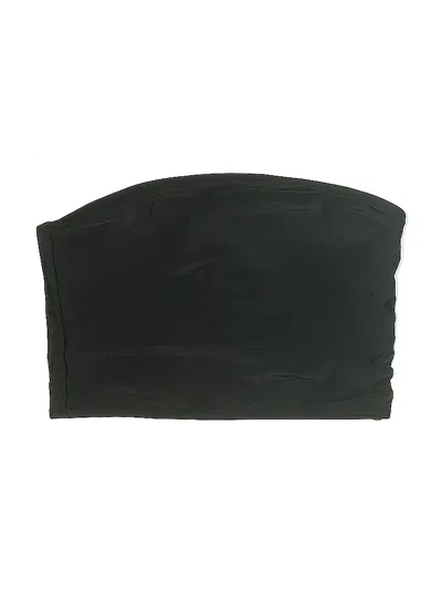 Pre-owned Unbranded Swimsuit Top Black Swimwear