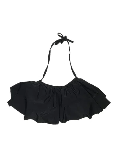 Pre-owned Unbranded Swimsuit Top Black Swimwear