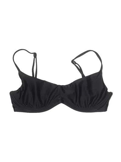 Pre-owned Unbranded Swimsuit Top Black Swimwear