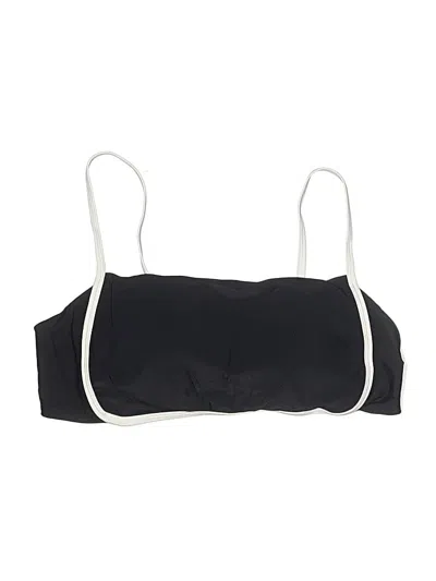 Pre-owned Unbranded Swimsuit Top Black Swimwear