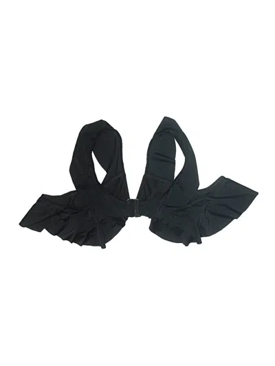 Pre-owned Unbranded Swimsuit Top Black Swimwear