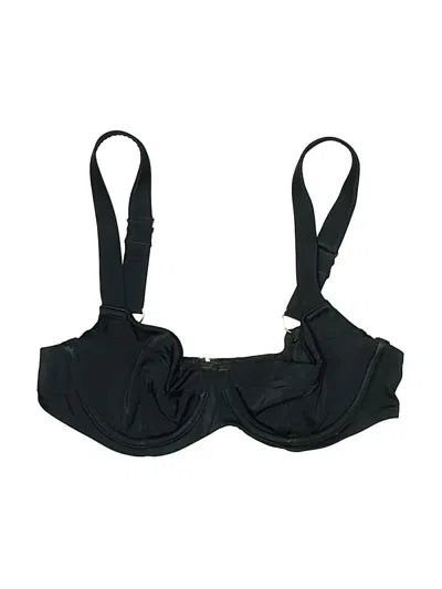 Pre-owned Unbranded Swimsuit Top Black Swimwear