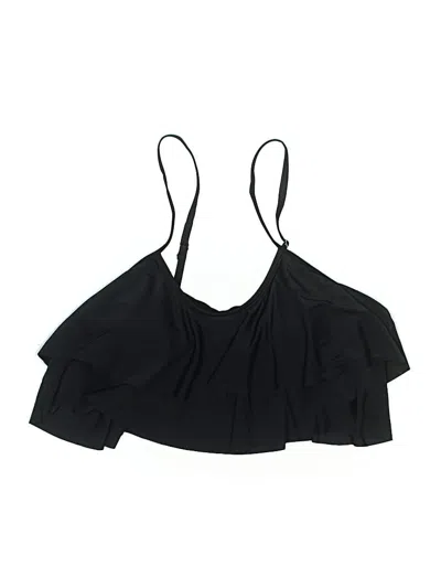 Pre-owned Unbranded Swimsuit Top Black Swimwear