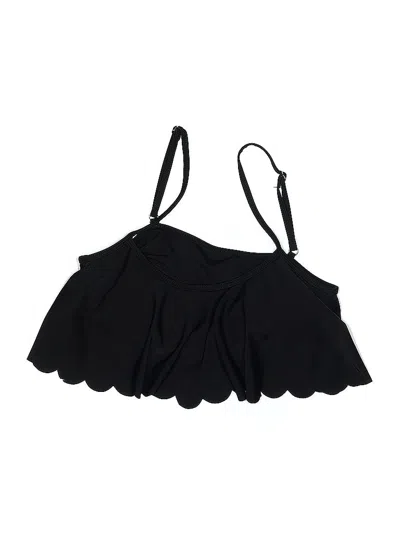 Pre-owned Unbranded Swimsuit Top Black Swimwear