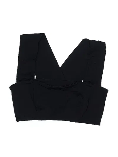 Pre-owned Unbranded Swimsuit Top Black Swimwear