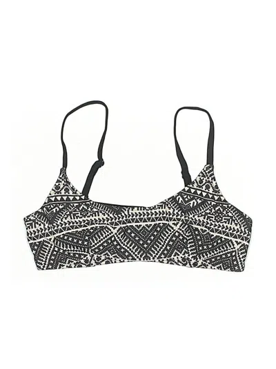 Pre-owned Unbranded Swimsuit Top Black Swimwear