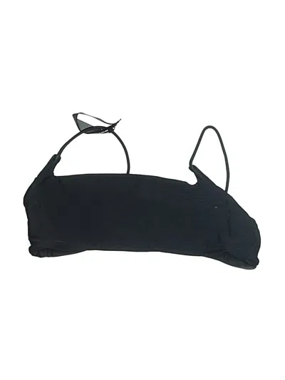 Pre-owned Unbranded Swimsuit Top Black Swimwear