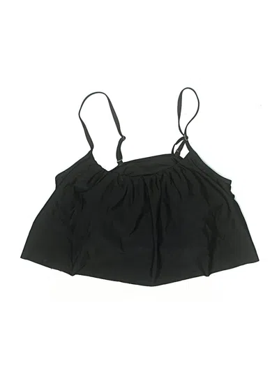 Pre-owned Unbranded Swimsuit Top Black Swimwear