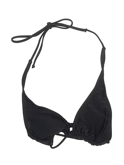 Pre-owned Unbranded Swimsuit Top Black Swimwear