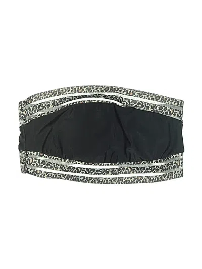 Pre-owned Unbranded Swimsuit Top Black Swimwear