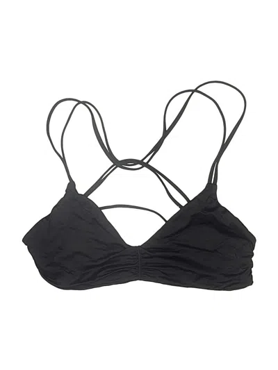 Pre-owned Unbranded Swimsuit Top Black Swimwear