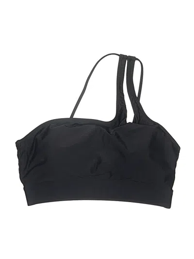 Pre-owned Unbranded Swimsuit Top Black Swimwear