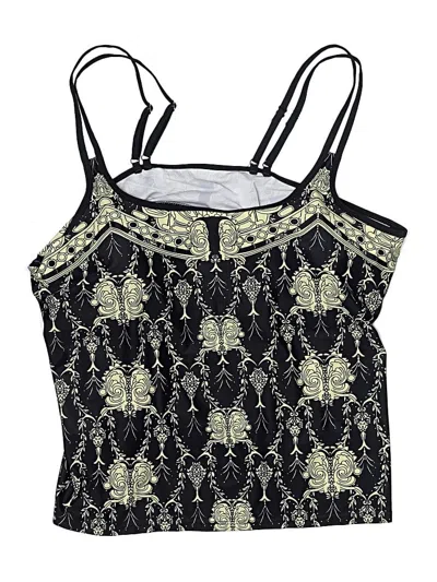Pre-owned Unbranded Swimsuit Top Black Swimwear