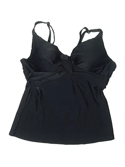 Pre-owned Unbranded Swimsuit Top Black Swimwear