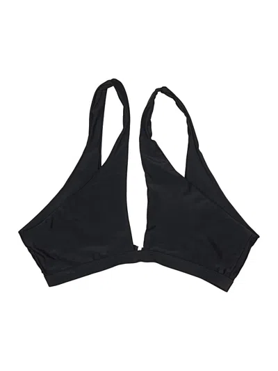 Pre-owned Unbranded Swimsuit Top Black Swimwear